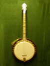 chevin white and gold tenor banjo